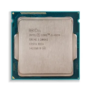 Sıcak satış soğutucu cpu LGA 1150 Intel Core i5 4570 3.2GHz 6MB dört çekirdekli anakart CPU işlemci