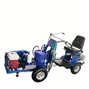 Équipement automatique de marquage routier à peinture froide pour lignes de rondels - Product Image 2