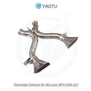 Tubos <span class=keywords><strong>de</strong></span> escape <span class=keywords><strong>de</strong></span> acero inoxidable <span class=keywords><strong>de</strong></span> alto rendimiento <span class=keywords><strong>YT</strong></span> para McLaren <span class=keywords><strong>MP4</strong></span> 650S 625 - Product Image 2