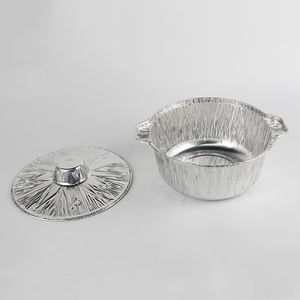 3200ml tek kullanımlık ağır hizmet tipi alüminyum folyo ızgara barbekü tava gıda sınıfı alüminyum folyo Pot - Product Image 5