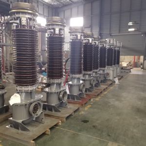 Transformador de Corriente Toroidal Monofásico Dika de 110KV 126KV de Alta Tensión para Exteriores, Modelo LB6, Corriente Nominal de 40A - Product Image 4