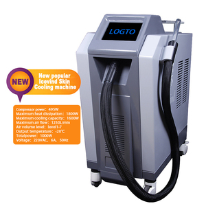 Nouveau refroidisseur <span class=keywords><strong>d</strong></span>'air unités de refroidissement de la peau glacée Dispositifs auxiliaires pour machines de traitement au laser et machines <span class=keywords><strong>d</strong></span>'épilation au picoseconde - Product Image 1