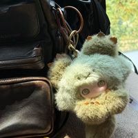 Adorable poupée en vinyle personnage congelé sac à dos en peluche à la mode et porte-clés suspendu pour voiture succulente carte roulante en stock