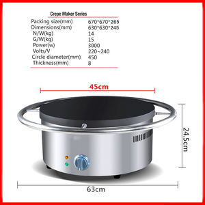 Machine à crêpes <span class=keywords><strong>professionnelle</strong></span> industrielle/machine à crêpes/machine à crêpes <span class=keywords><strong>double</strong></span> à <span class=keywords><strong>gaz</strong></span> - Product Image 5