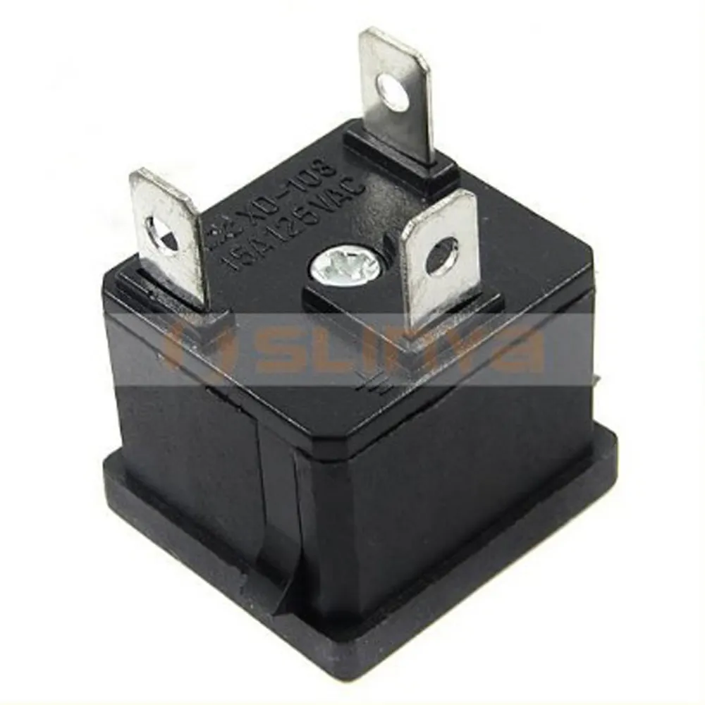 Mount US 3 Pin Female Power Supply Socket outlet 15A AC 250V