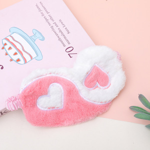 Mascherina per Dormire in Peluche con Design di Cane/<span class=keywords><strong>Gatto</strong></span>/Nuvola, Maschera Oscurante per Viaggi, Pisolini all'Aperto e Cura degli Occhi - Product Image 4
