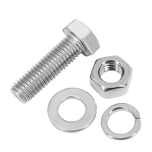 Galvanized Steel Nut <strong>Bolt</strong> and Washer Kits with Various Lengths <strong>T</strong>-Head <strong>Bolts</strong> with Zinc Plating or Hot Dipped Galvanizing Finish - Product Image 1