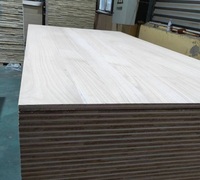 Papan kayu paulownia sambung jari, papan kayu kiri solid untuk dijual