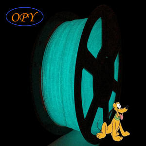 Filament PLA Opy Glitter Dot qui brille dans le noir pour imprimante 3D, origine Guangdong, service de prototypage - Product Image 1