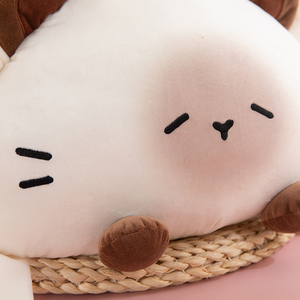 Peluche Gyoza Chat Réaliste de Qualité Supérieure, Jouet en Peluche Rond en Forme de Ravioli pour Enfants, Cadeau d'Anniversaire, Prix de Gros Expert - Product Image 4