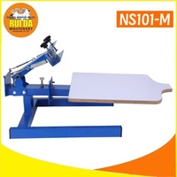 Machine de sérigraphie manuelle DGRUIDA, petite, monocouleur, monoposte, imprimante plate pour tissus, vêtements, textiles, sacs non tissés