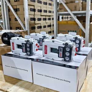 Vannes de régulation d'angle à diaphragme linéaire Flowserve Logix 3800, positionneur numérique personnalisé OEM à deux fils 4-20 mA - Product Image 6