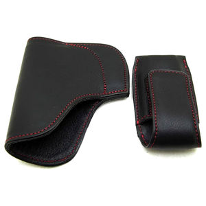 वाटरप्रूफ आउटडोर हटाने योग्य काले चमड़े के उपकरण होल्स्टर धारक छुपा हुआ - Product Image 4