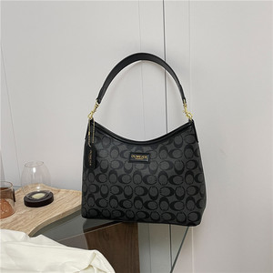 <span class=keywords><strong>Bolso</strong></span> Tote de Gran Capacidad con Cierre de PU, Estilo Retro Casual, <span class=keywords><strong>Bolso</strong></span> <span class=keywords><strong>Bandolera</strong></span> Simple, <span class=keywords><strong>Bolso</strong></span> de Hombro Portátil de Alta Gama - Product Image 2