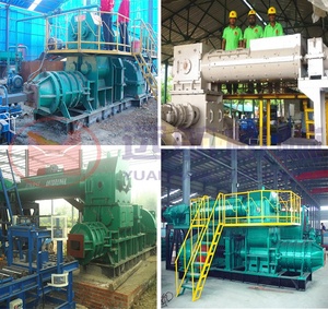 Hoàn toàn tự động chân không đùn đất đỏ đất sét bùn đất gạch sản xuất gạch đỏ Máy làm đất sét - Product Image 5