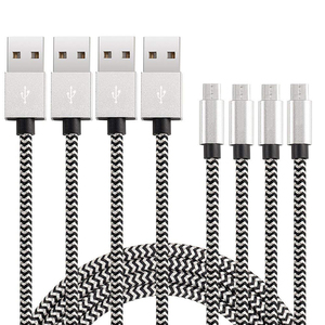 Fabricación China usb microa cable 1 m nylon trenzado para cable micro usb para samsung - Product Image 1