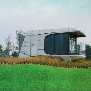 Sistema inteligente de lujo para el hogar 2025, nuevo modelo prefabricado, casa móvil, Hotel, casa, contenedor, casa, cápsula espacial - Product Image 1