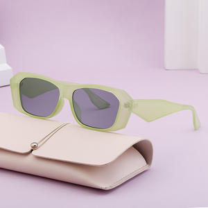 Lunettes de soleil carrées LH-5648 pour hommes, verres PC UV400, style Instagram, mode urbaine, origine Taizhou, emballage personnalisé - Product Image 2