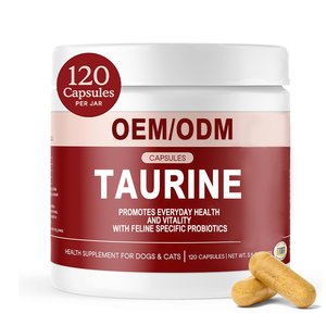 Taurina per Gatti e Cani: Integratore per il Cuore che Favorisce la Circolazione Normale e il Battito Cardiaco, Migliora la Funzione del Muscolo Cardiaco - Product Image 1