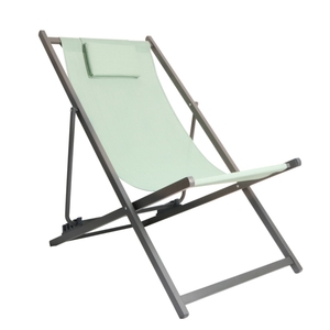 Venta al por mayor al aire libre marco de aluminio <span class=keywords><strong>Terraza</strong></span> Jardín Hotel <span class=keywords><strong>terraza</strong></span> con almohada sillas de playa - Product Image 5