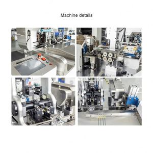 Máquina automática de estañado y prensado de terminales de inserción de sello pelado de corte de alambre - Product Image 2