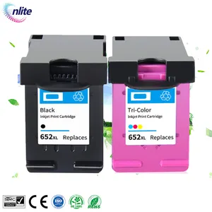 Cartucho de jato de tinta para Hp652 652 652xl F6v24a F6v25a para Hp652xl Compatível com Deskjet Ink Advantage