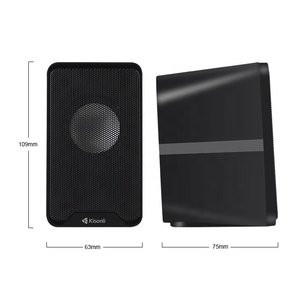 Tốt Nhất Bán <span class=keywords><strong>2025</strong></span> Kisonli KS-11 Mini 2.0 Loa PC Phụ Kiện Trò Chơi AUX Máy Tính Để Bàn Xách Tay <span class=keywords><strong>USB</strong></span> Loa Cho PC Máy Tính - Product Image 6