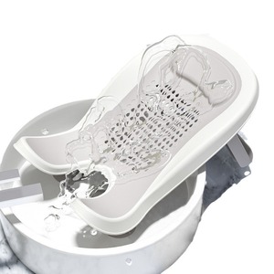 Produits pour bébés nouveau-nés, chaise de bain multifonctionnelle, douce pour la peau, en plastique, siège de bain pour enfants - Product Image 1