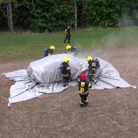 Couverture anti-feu pour véhicules électriques Suihua 6 x 8 m (19,8 x 26 pi) en fibre de verre