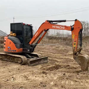Usato 5.5 Ton Mini giappone <span class=keywords><strong>Hitachi</strong></span> Zx55u Zx55USR-5A <span class=keywords><strong>Zaxis</strong></span> 55 a basso prezzo idraulico escavatore <span class=keywords><strong>Hitachi</strong></span> Zx55 con l'alta qualità - Product Image 4