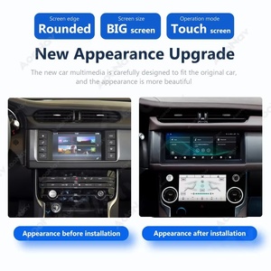 Autoradio AC panneau Android 13 écran tactile Auto Stereo audio Multimédia vidéo Player GPS Navigation Pour Jaguar XF XFL 2016-2019 - Product Image 3