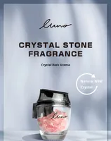 Diffuseur de parfum pour voiture Carmate en verre 8ml, huile essentielle naturelle multicolore, amour, chance, paix, parfum longue durée
