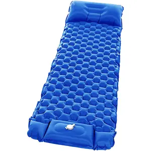 Venta directa de fábrica, colchoneta de dormir ligera, colchoneta de dormir inflable, colchón de dormir portátil para acampar y hacer senderismo