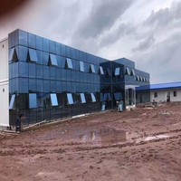 Maison modulaire préfabriquée à construction rapide pour camp de construction et bureau de chantier
