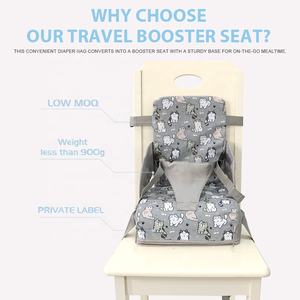 Sièges rehausseurs modernes OEM à dossier haut avec harnais à 3 points, <span class=keywords><strong>chaise</strong></span> rehausseuse pour bébé pour table à manger - Product Image 5