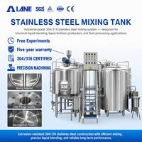 Cuve de réaction en acier inoxydable résistant à la corrosion LANE, équipement d'agitation pour engrais liquides et produits chimiques