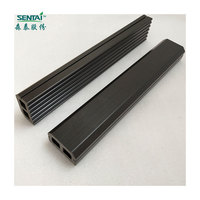 50*28mm wpc de quilla para al aire libre cubierta durable de plástico compuesto de madera joist bpc cubiertas de viga de apoyo ST08A