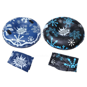 Tube de neige <span class=keywords><strong>gonflable</strong></span> en PVC épaissi pour enfants et adultes Sport d'hiver en plein air toboggan arc-en-ciel résistant au froid pour <span class=keywords><strong>luge</strong></span> à neige - Product Image 3