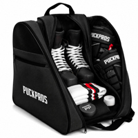 Sac à patins de hockey triangulaire respirant en Oxford 600D avec poignée et bandoulière réglable