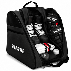 Sac à patins de hockey triangulaire respirant en Oxford 600D avec poignée et bandoulière réglable - Product Image 4