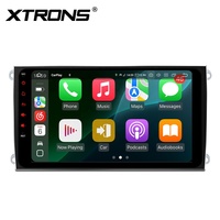 Lecteur multimédia Android 9 pouces pour Porsche Cayenne 2003-2010 8+256 Go Qualcomm 665 Écran QLED IPS Son DTS Sortie HD CE-XTRONS