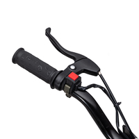 Moto tout-terrain miniature à essence pour enfants, moteur 49cc 2 temps refroidi par air, avec suspension intégrale