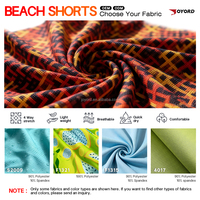 Shorts de bain pour hommes, extensibles dans 4 directions, séchage rapide, taille élastique, légers, impression par sublimation, logo personnalisé, OEM