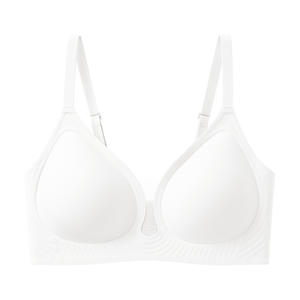 <span class=keywords><strong>Sujetador</strong></span> sin aros con realce y minimizador de busto grande, estilo europeo-americano, para <span class=keywords><strong>Amazon</strong></span>, lencería de talla grande, copa sólida - Product Image 6