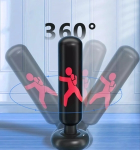 <span class=keywords><strong>Sac</strong></span> <span class=keywords><strong>de</strong></span> boxe <span class=keywords><strong>de</strong></span> 63 pouces anti-stress pour l'entraînement Kick Boxing Bop <span class=keywords><strong>Sac</strong></span> <span class=keywords><strong>de</strong></span> <span class=keywords><strong>frappe</strong></span> gonflable à rebond rapide ultra-durable - Product Image 3