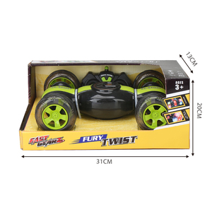 Coche de Control Remoto de 2.4Ghz, Coche de Acrobacias RC, Vehículo Invencible con Giro de 360 Grados, con Luces y Música, Juguete de Coche Giratorio para Niños - Product Image 6