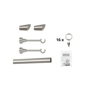 Riel de Cortina Doble de PVC Industrial Bojanek, Paquete Completo con Accesorios, Estilo Elegante, Calidad de Exportación, Decoración Mejorada para Interiores - Product Image 3