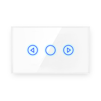 Pour le variateur de synchronisation à écran tactile intelligent Tuya fonctionne avec Alexa et Google Home Max. Connectivité WIFI en matériau ABS et PC 240v