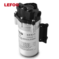 Pompe de surpression à diaphragme LEFOO à faible bruit 24V DC pour glycol, 3-6LPM, pour système de refroidissement liquide