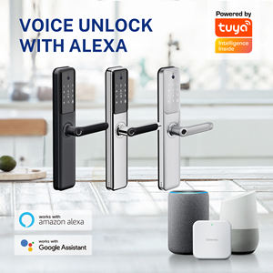 2025 Liliwise poignée intelligente serrure contrôle De Accesos 3D reconnaissance faciale Tuya App vie interphone vidéo serrure de porte intelligente avec Wifi - Product Image 5